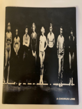 1977 A Chorus Line Dance Musical New York Shakespeare Festival Souvenir ... - $9.90