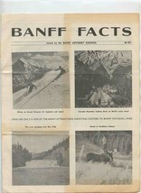 Banff Indian Days Banff Facts and Boat Trips Brochures 1953 Alberta Canada  - £21.81 GBP