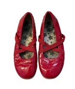 Live &amp; Luca Girls Red Patent Mary Jane Shoes With Elastic Straps Size 1 ... - $364.93 MXN