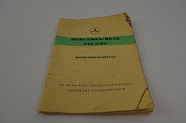 Mercedes Benz Type 180b Typ-180b Betriebsanleitung Owner&#39;s Manual 1959 German - £17.25 GBP