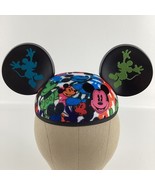 Walt Disney Parks Mickey Mouse Shadow Black Ears Hat Color Splash Souven... - $54.06 CAD