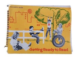 Getting Ready To Read Teacher&#39;s Guide 1979 Houghton Mifflin Company - $8.66