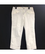 G.H. Bass &amp; Co. Womens Size 8 White Jeans - $12.77 CAD