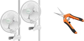 Vivosun Aerowave A6 Grow Tent Clip Fan And 6.5 Inch Gardening Scissors, ... - $81.92