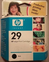 Genuine NEW HP 29 Black Ink Cartridge Sealed Deskjet 51629A Inkjet - £4.66 GBP