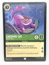 Disney Lorcana Cheshire Cat Not All There 71/204 Uncommon The First Chapter - £1.48 GBP