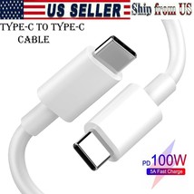 Type C To Type C Charger Cable Fast Charging Lead Cord For Samsung S22 S21 Lg - $11.99
