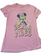 Disney MINNIE MOUSE shirt color Pink size Large 10/12 girls - £9.57 GBP