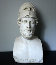 Pericles bust Perikles of Athens sculpture IDENTICAL Museum Replica Reproduction - £311.26 GBP