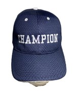 Otto Vented Champion Ball Cap Embroidered Navy Blue Adjustable One Size - $14.69