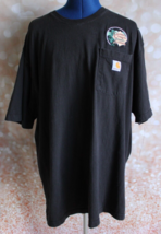 Carhartt Men&#39;s Original Fit XL Black Short Sleeve Pocket T-Shirt - $6.79