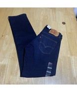 Levis 501 Original Fit Jeans Men 30x34 Straight Leg Button Fly 99% Cotto... - €41,07 EUR