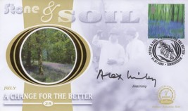 Alex Kirby BBC News Environment Shows Radio 4 Hand Signed Stone &amp; Soul FDC - £8.58 GBP