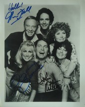 Three&#39;s Company Cast Signed Photo X3 - John Ritter, Susan Somers, Joyce Dewitt - £303.83 GBP