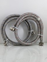 Everbilt 98286 3/4&quot;x3/4&quot; 5FT Stainless Steel Washing Machine Supply Line... - $24.65