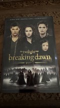 Twilight Series Breaking Dawn Pt 2 DVD Movie 2 Disc Set+Digital+Ultravio... - $37.85 MXN