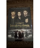 Twilight Series Breaking Dawn Pt 2 DVD Movie 2 Disc Set+Digital+Ultravio... - $37.85 MXN