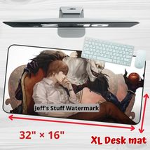 Light Yagami Desk Mat Anime Manga Large Game Keyboard Mouse Pad - $26.99
