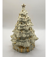 Exquisite LENOX CHINA JEWELS &quot;TWAS THE NIGHT&quot; Musical Christmas Tree - £129.01 GBP