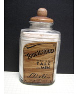 Vintage Touchwood Scentized Parfum L&#39;Orle Talc for Men Glass Bottle w/Wo... - £14.15 GBP