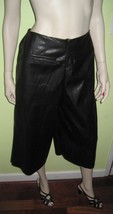 WOMEN&#39;S ZARA Faux Leather Pants Leather Hi-Rise Legging Pants New c/w Tags Sz M - £28.20 GBP