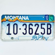 2000 United States Montana Phillips County Passenger License Plate 10-3625B - €10,31 EUR