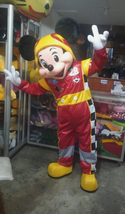 Mickey Mouse And The Roadster Racers Mickey Mascot Costume Party Charact... - £305.42 GBP