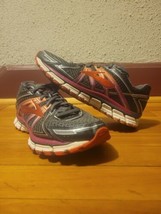 Brooks GTS17 Adrenaline Running Shoe Black Gray Pink Womens Size 7.5 - £22.39 GBP