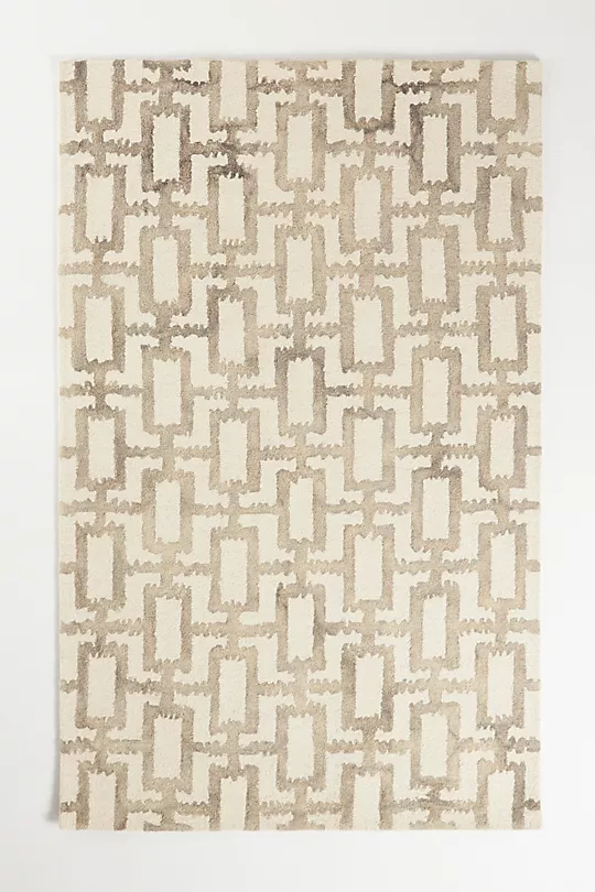 Premium Quality 8&#39; x 10&#39; Marengo Hand Tufted Anthropologie Authentic Woo... - $679.00