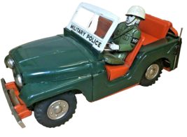 Army Jeep Military Police  Tin Japanese - $1,342.66 MXN