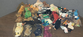 Lot of 63 Vintage Ty Beanie Babies. New With Tags - Princess, Millennium &amp; more - £991.15 GBP