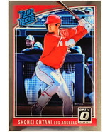  SHOHEI OHTANI ROOKIE "RATED ROOKIE" 2018 DONRUSS OPTIC #56, ANGELS, MVP... - $159.95