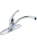 DELTA Foundations One Center Single Handle Standard Kitchen Faucet Chrom... - £55.70 GBP