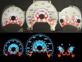 For 98-02 Honda Accord 4 Cylinder Manual Flamed White Face Reverse Glow ... - $542.46 MXN