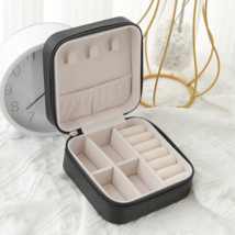 Women's Leather Travel Jewelry Box — A Stylish Storage Organizer - $9.92