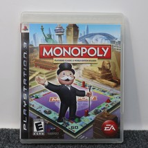 Playstation 3 Monopoly 2008 Game Tested Working Complete w/ manual - £6.30 GBP