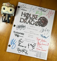 House of the Dragon Pilot Script Signed- Autograph Reprints- 76 Pages - $24.99