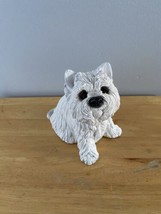 Westie West Highland Terrier White Puppy Resin Figurine 1984 Classic Critters - £12.59 GBP