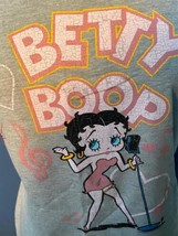 NWT Universal Studios Betty Boop Singing T-Shirt Uni-Sex X-Large Gray Cl... - $22.97