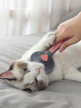Pakeway Cat Comb Dog Hair Remover Brush Pet Grooming Slicker Needle  - £4.81 GBP