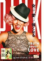 Pink teen magazine pinup clipping The Truth about love 90s&#39;s Japan Teen Beat - £2.75 GBP