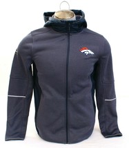 Under Armour Coldgear NFL Combine Gray Denver Broncos Zip Front Jacket Men&#39;s NWT - £143.87 GBP
