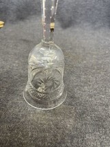 Beautiful Vintage Crystal Dinner Bell 6 3/8” Tall - £4.67 GBP