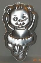 Rare Vintage 1992 Wilton Enterprises Dancing Teddy Aluminum Cake Pan 210... - £18.76 GBP