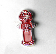 FIRE FIGHTER DEPT FIRE HYDRANT LAPEL PIN BADGE 3/4 INCH - £4.43 GBP