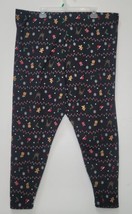 George Plus Women&#39;s Printed Christmas Super Soft Pajama Pants Black 4X NWT - $15.99