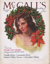 Original Vintage December 1928 Mc Call&#39;s Magazine Fresh To The Hobby! - £47.47 GBP