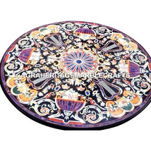 White Outdoor Dining Table Top Marquetry Inlaid Pietradure Furniture Decor H3008 - £1,250.84 GBP+