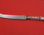 Meadow Rose by Wallace Sterling Silver Cheese Knife HH w/ plate 7 1/2&quot; - £69.82 GBP