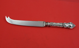 Meadow Rose by Wallace Sterling Silver Cheese Knife HH w/ plate 7 1/2&quot; - £69.61 GBP